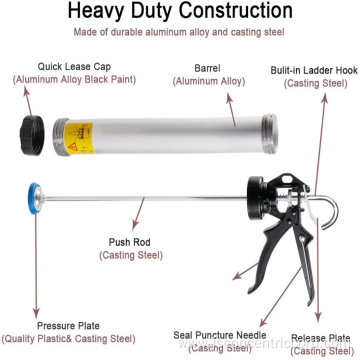 Auminum alloy Handle sealant gun